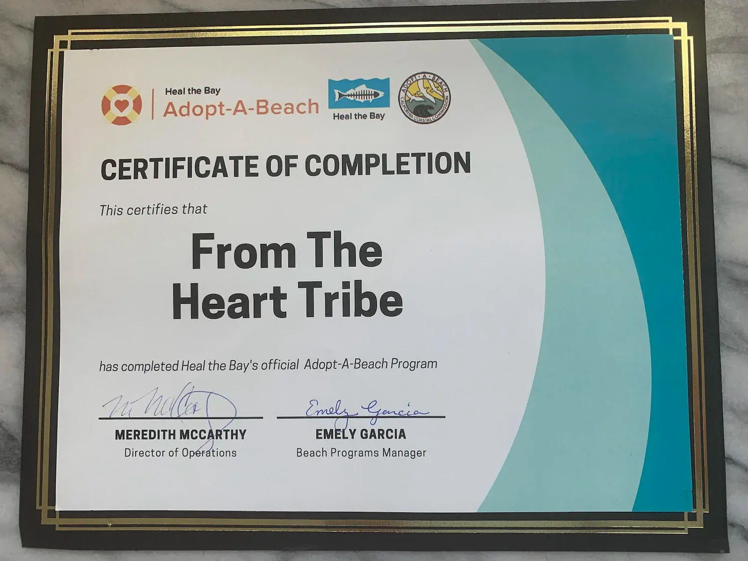 FTHT volunteers at the beach