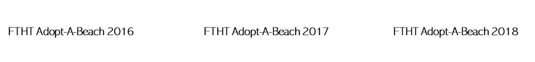 Five years of Adopt-A-Beach certificates